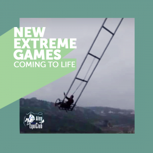 BOOK NOW AND FLY AWAY. If you love living on the edge, this is your destination. Our new swing is coming to life, flying over the edge is a new thing. — feeling excited at Aley 